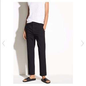 Vince. Linen pants in black